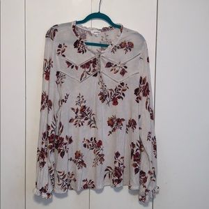 Fall colored blouse
